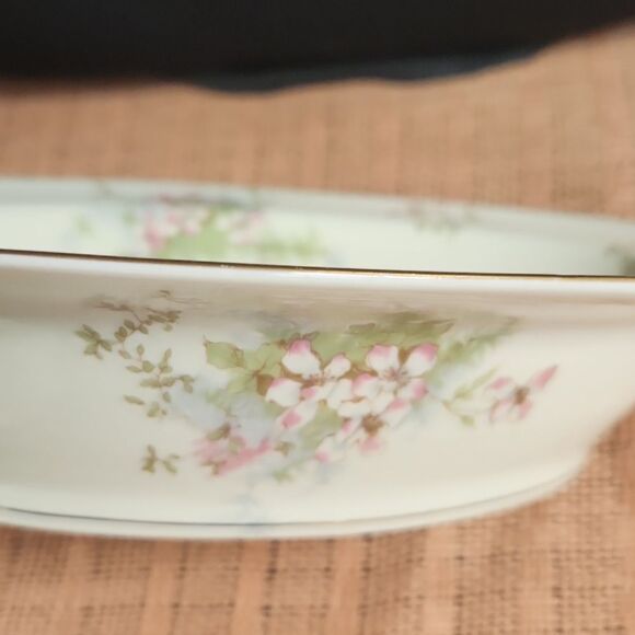 Theodore Haviland Apple Blossom Vegtable Serving Bowl - Picture 3 of 5